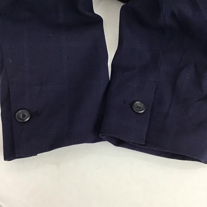 ザラ ZARA セットアップ セットアップ セットアップ 長袖ジャケット スラックスパンツ 2点セット 36 総柄 紺 / ネイビー /  レディース USED 古着 中古 10149346