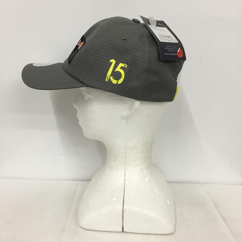 プーマ PUMA 帽子 キャップ 021952-02 Red Bull ロゴ、文字 灰 / グレー /  メンズ USED 古着 中古 10148443