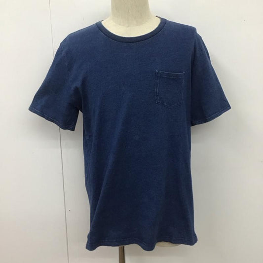 ナノユニバース nano・universe Tシャツ 半袖 半袖カットソー クルーネックカットソー 無地Tシャツ XL 無地 インディゴ / インディゴ /  メンズ USED 古着 中古 10107133