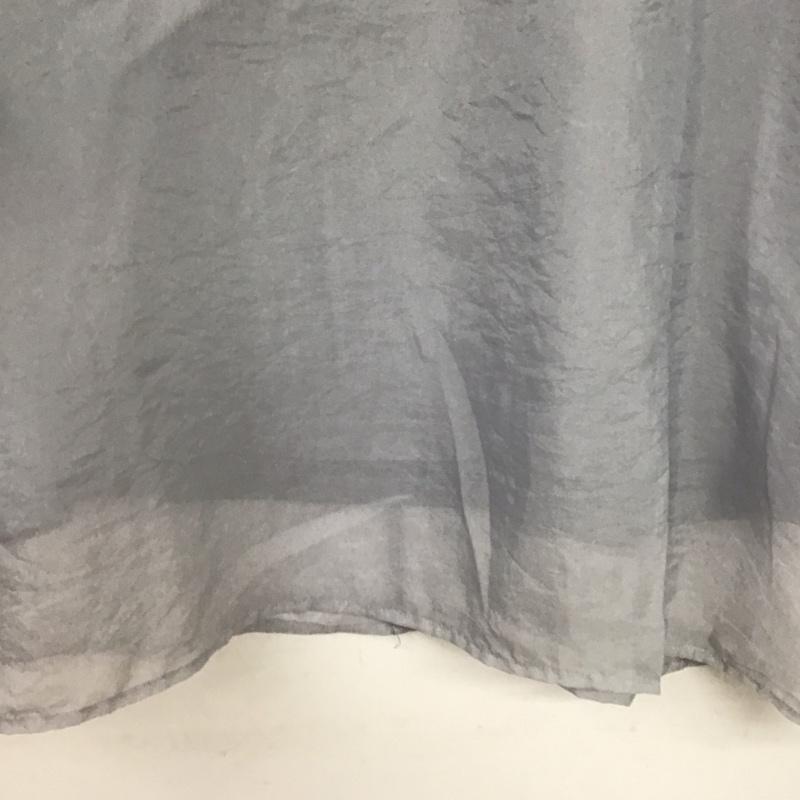 フリークスストア FREAK S STORE カットソー 半袖 シアー プルオーバー F 252630 FREE 無地 灰 / グレー /  レディース USED 古着 中古 10147847