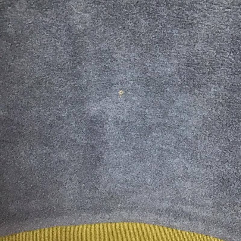 フレッドペリー FRED PERRY ニット、セーター 長袖 長袖フリースジャケット 長袖カットソー ジップアップカラー M ロゴ、文字 紺 / ネイビー /  メンズ USED 古着 中古 10145296