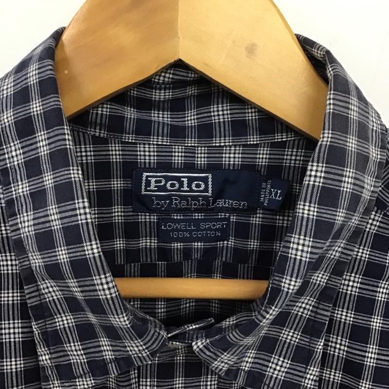ポロラルフローレン POLO RALPH LAUREN シャツ、ブラウス 長袖 XL チェック マルチカラー / マルチカラー /  メンズ USED 古着 中古 10131361