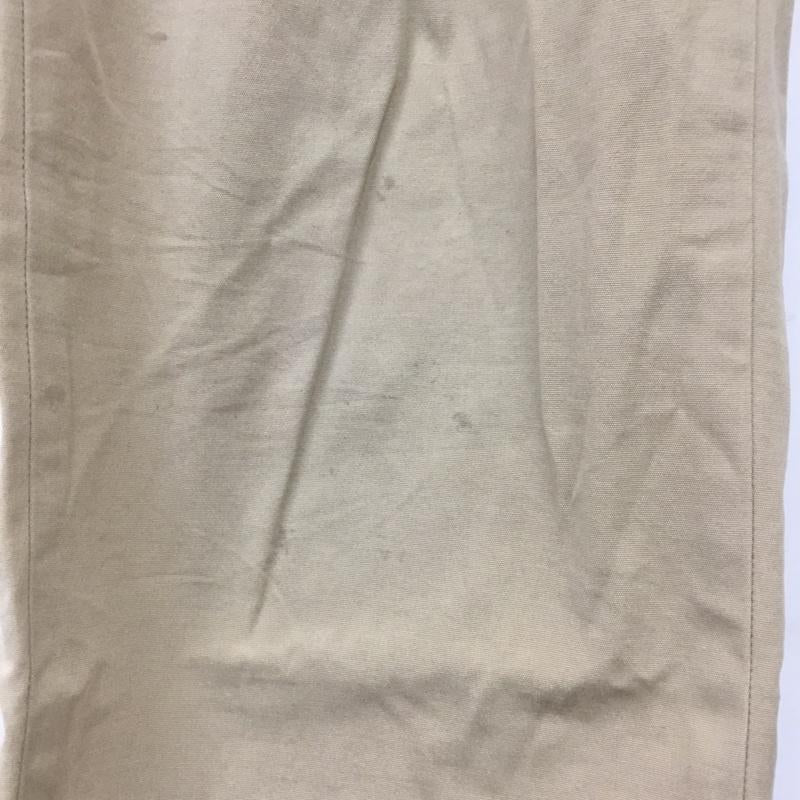 ブルックスブラザーズ BROOKS BROTHERS パンツ チノパン チノパン カジュアルパンツ ワイドパンツ ストレートパンツ 34 無地 ベージュ / ベージュ /  メンズ USED 古着 中古 10110004