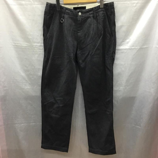 バックボーン BACK BONE パンツ チノパン BB13FW-P12 コットン タック入り L 無地 ダークグレー / ダークグレー /  メンズ USED 古着 中古 10119175