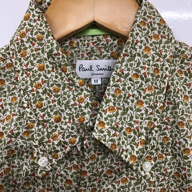 ポールスミス Paul Smith シャツ、ブラウス 半袖 半袖シャツ プリントシャツ ポケットシャツ ボタンダウンシャツ M プリント マルチカラー / マルチカラー /  メンズ USED 古着 中古 10132395