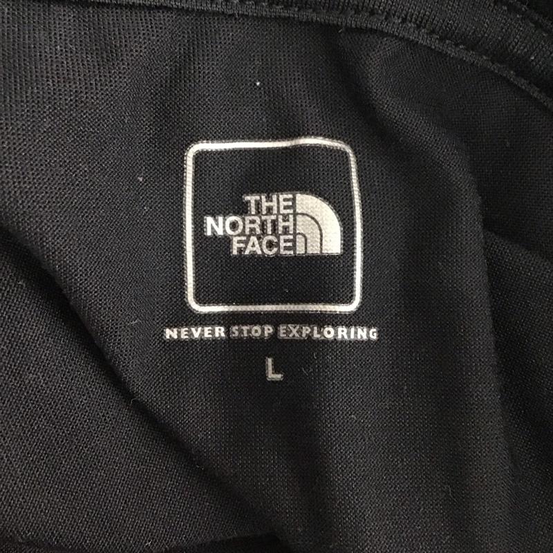 ザノースフェイス THE NORTH FACE Tシャツ 半袖 NT31620 クルーネック プリント L ロゴ、文字 黒 / ブラック /  メンズ USED 古着 中古 10115600