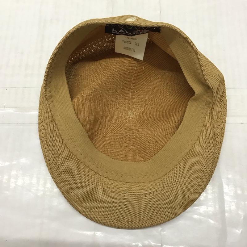 カンゴール KANGOL 帽子 ハンチング 0290BC Tropic 504 Ventair ロゴ、文字 ベージュ / ベージュ /  メンズ USED 古着 中古 10120890