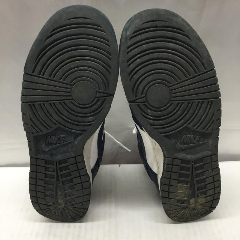 ナイキ NIKE スニーカー スニーカー DD1391 400 DUNK LOW RETRO 27.5cm 箱有 27.5cm ロゴ、文字 白 / ホワイト / X 紺 / ネイビー /  メンズ USED 古着 中古 10110492