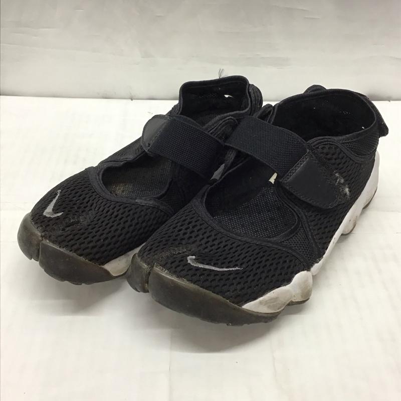 ナイキ NIKE スニーカー スニーカー 848386-001 WMNS AIR RIFT エア リフト ブリーズ 25cm 25.0cm ワンポイント 黒 / ブラック /  レディース USED 古着 中古 10115654