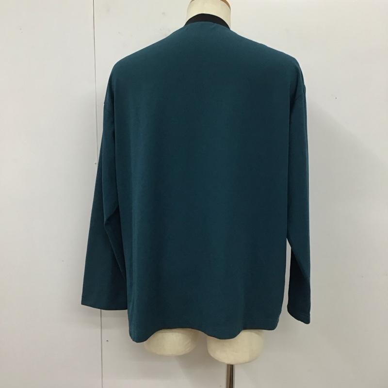 クルニ CULLNI Tシャツ 長袖 20-SS-049 アシンメトリースリットロンT 1 無地 X ストライプ マルチカラー / マルチカラー /  メンズ USED 古着 中古 10117125