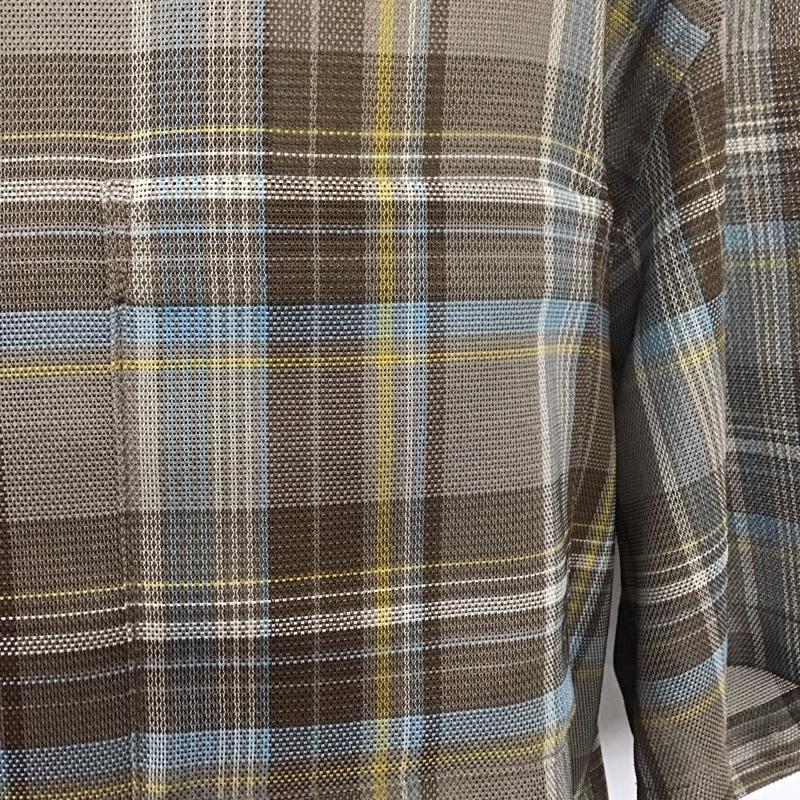 ニコアンド niko and... シャツ、ブラウス 半袖 半袖 3 チェック マルチカラー / マルチカラー /  メンズ USED 古着 中古 10110427