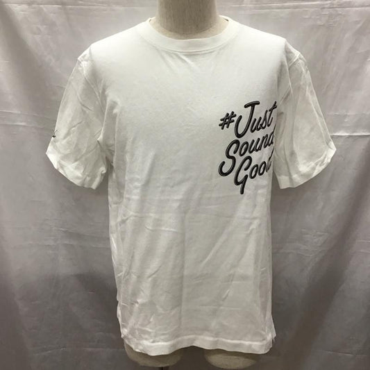 ベイフロー BAYFLOW Tシャツ 半袖 半袖カットソー プリントTシャツ クルーネックカットソー 2 ロゴ、文字 白 / ホワイト /  メンズ USED 古着 中古 10116176