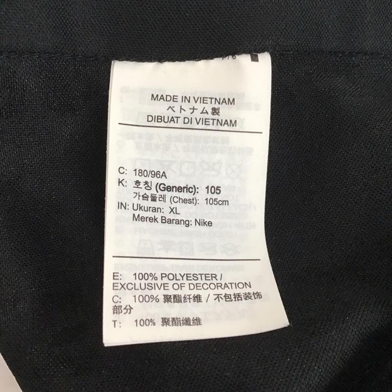 ナイキ NIKE カットソー 半袖 cj5197-010 NSPS/SJERSEYTOP 半袖カットソー プリントTシャツ XL ロゴ、文字 黒 / ブラック /  メンズ USED 古着 中古 10112717