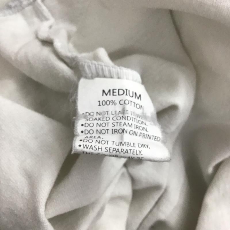 ステューシー STUSSY Tシャツ 半袖 半袖カットソー プリントTシャツ クルーネックカットソー M プリント 白 / ホワイト /  メンズ USED 古着 中古 10124005