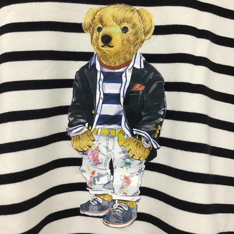 ポロラルフローレン POLO RALPH LAUREN ワンピース ミニスカート ポロベア XL ボーダー柄 X プリント マルチカラー / マルチカラー /  レディース USED 古着 中古 10106122