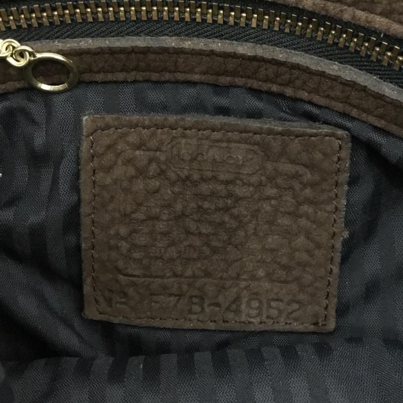 コーチ COACH ショルダーバッグ ショルダーバッグ 4952 OLD COACH 無地 茶 / ブラウン /  レディース USED 古着 中古 10128993