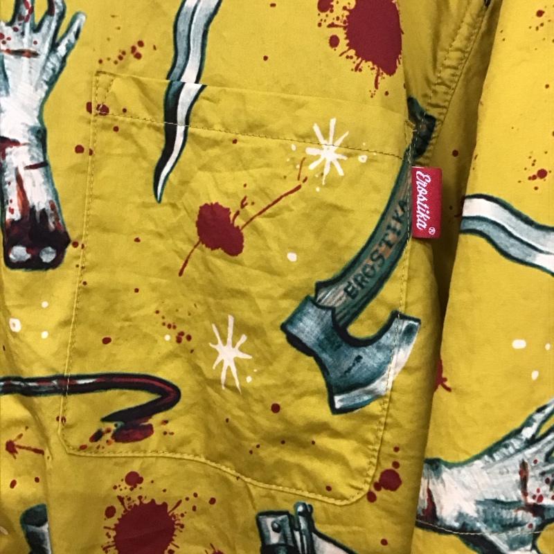 エロスティカ EROSTiKA シャツ、ブラウス 半袖 半袖シャツ プリントシャツ ポケットシャツ XL プリント マルチカラー / マルチカラー /  メンズ USED 古着 中古 10130097