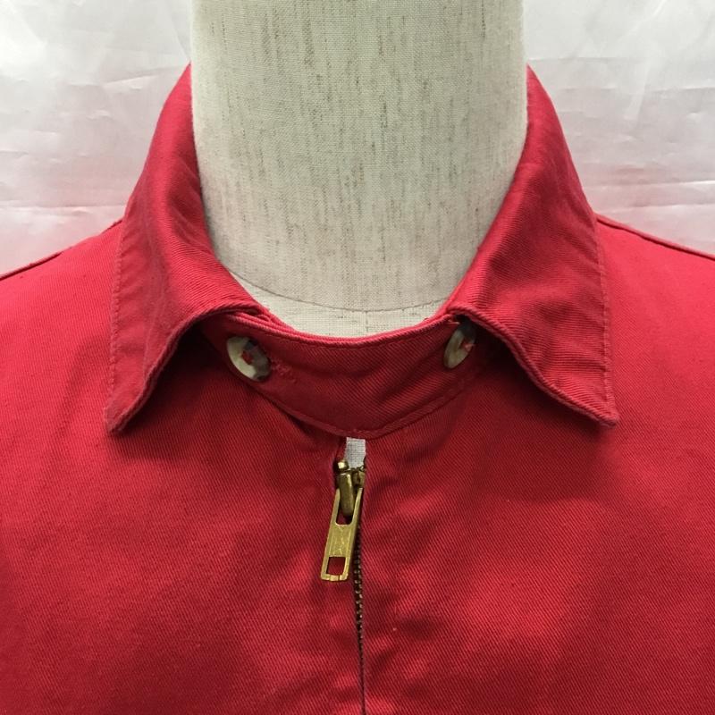 ポロバイラルフローレン Polo by RALPH LAUREN ジャケット、上着 ジャンパー、ブルゾン ジップアップジャケット ジャンパー ジャケット カジュアルジャケット アウター M ロゴ、文字 赤 / レッド /  メンズ USED 古着 中古 10120299