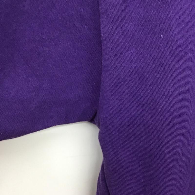 ベンデイビス BEN DAVIS Tシャツ 半袖 半袖カットソー プリントTシャツ クルーネックカットソー L ロゴ、文字 紫 / パープル /  メンズ USED 古着 中古 10133636