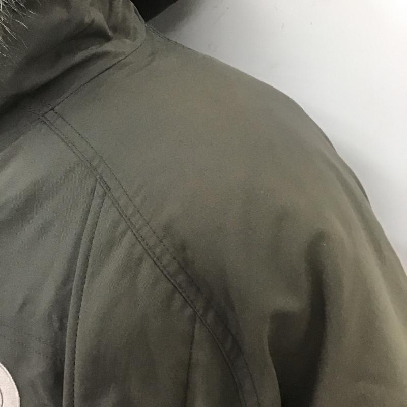 ザノースフェイス THE NORTH FACE ジャケット、上着 ダウンジャケット XL 無地 灰 / グレー /  メンズ USED 古着 中古 10105699