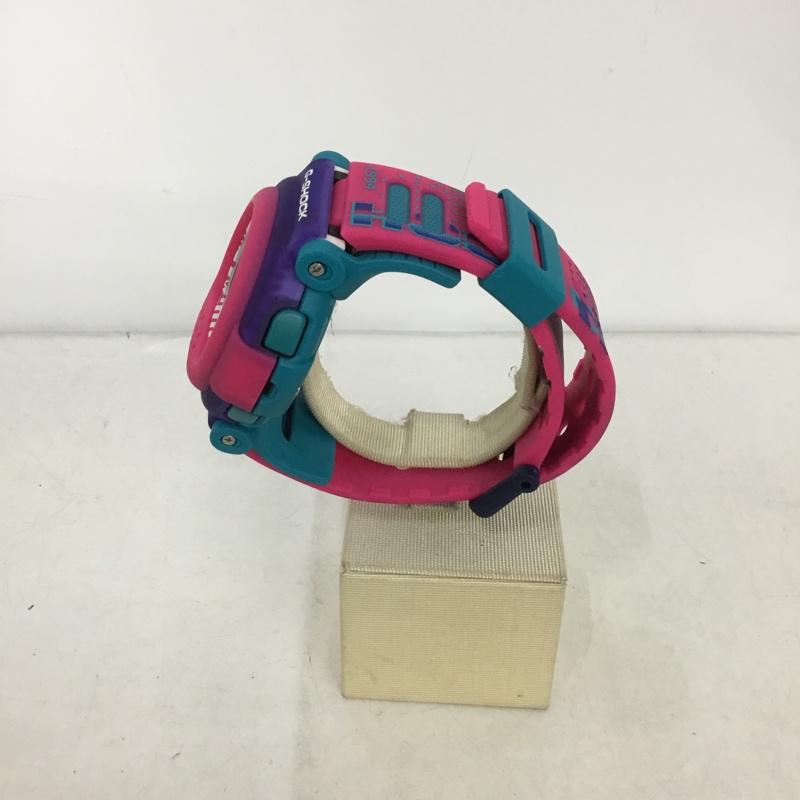 ジーショック G-SHOCK 腕時計 デジタル 2022DJ15804 GA-B001 箱有 ロゴ、文字 桃 / ピンク / X 紫 / パープル / X 水色 / ライトブルー /  メンズ USED 古着 中古 10140614