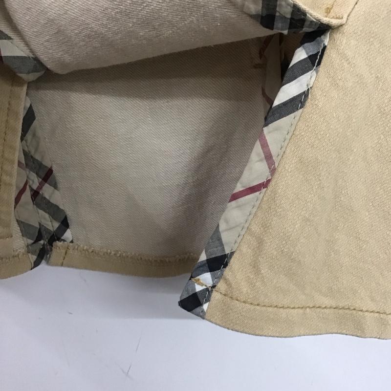 バーバリー BURBERRY スカート ひざ丈スカート 38 無地 ベージュ / ベージュ /  レディース USED 古着 中古 10145022