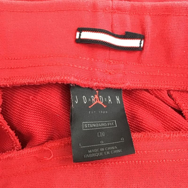 ジョーダンブランド JORDAN BRAND パンツ ショートパンツ DC7577-687 JUMPMAN DIAMOND FLC SHO スウェット ハーフパンツ バスケットボール L ワンポイント 赤 / レッド /  メンズ USED 古着 中古 10118094