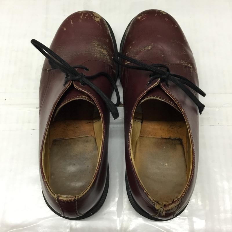 ドクターマーチン Dr.Martens 革靴 革靴 AW006 3ホール FH1925 イングランド製 8 無地 ボルドー / ボルドー /  メンズ USED 古着 中古 10120724