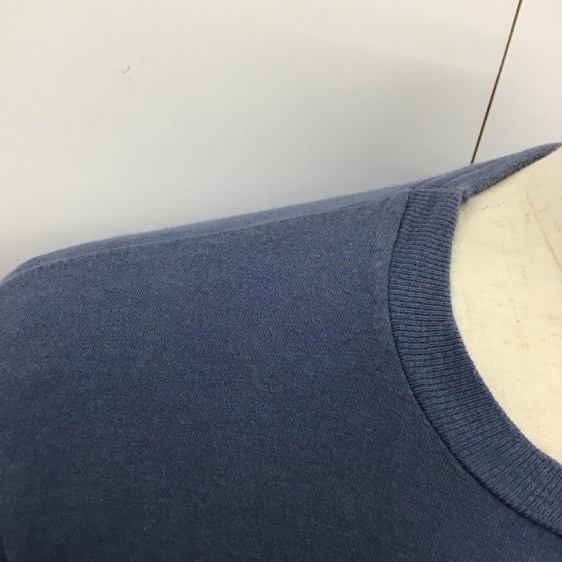 古着 USED Tシャツ 半袖 XXL プリント 水色 / ライトブルー /  メンズ USED 古着 中古 10123336