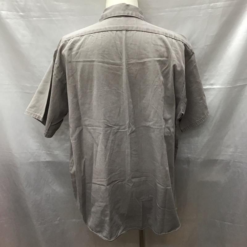 レッドキャップ RED KAP シャツ、ブラウス 半袖 XL 無地 灰 / グレー /  メンズ USED 古着 中古 10122029