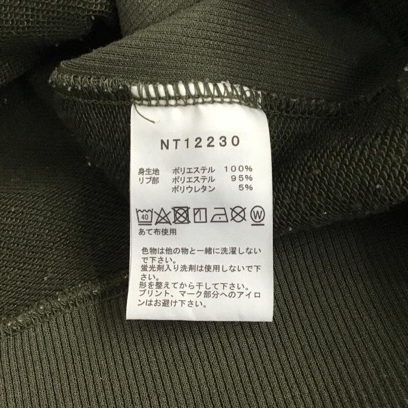 ザノースフェイス THE NORTH FACE パーカー 長袖 nt12230 SQUARELOGOHOODIE スクエアロゴフーディー L ロゴ、文字 カーキ / カーキ /  メンズ USED 古着 中古 10145244