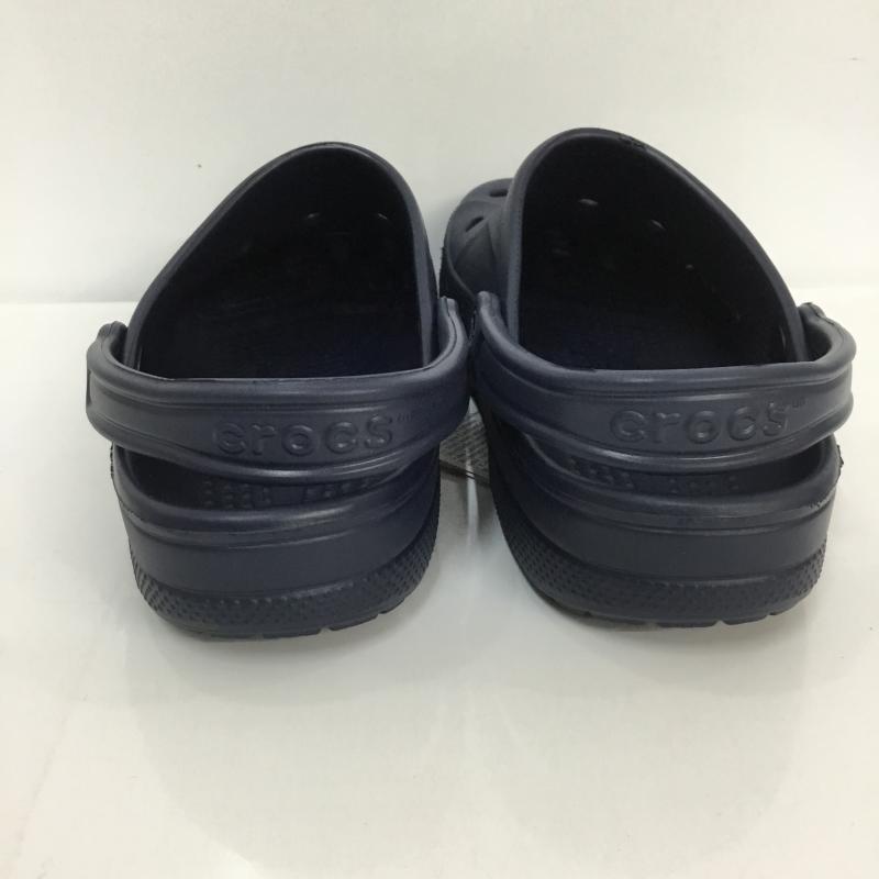 クロックス crocs サンダル サンダル 10126-410 baya バヤ 23.0cm 無地 紺 / ネイビー /  レディース USED 古着 中古 10117291
