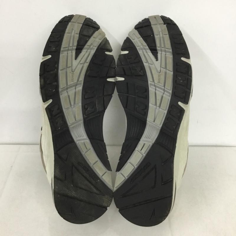 ニューバランス New Balance スニーカー スニーカー M991WIN USA11 イングランド製 箱有 US：10 ロゴ、文字 灰 / グレー / X 黒 / ブラック /  メンズ USED 古着 中古 10138828