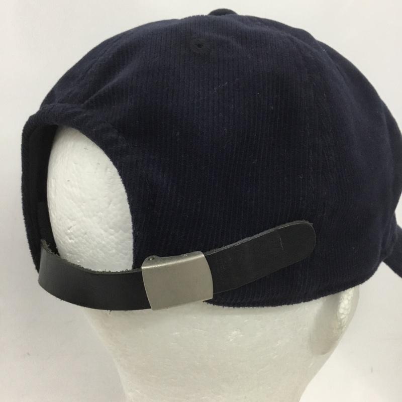 ザノースフェイス THE NORTH FACE 帽子 キャップ NN8851N パープルレーベル コーデュロイ ロゴ、文字 紺 / ネイビー /  メンズ USED 古着 中古 10138132