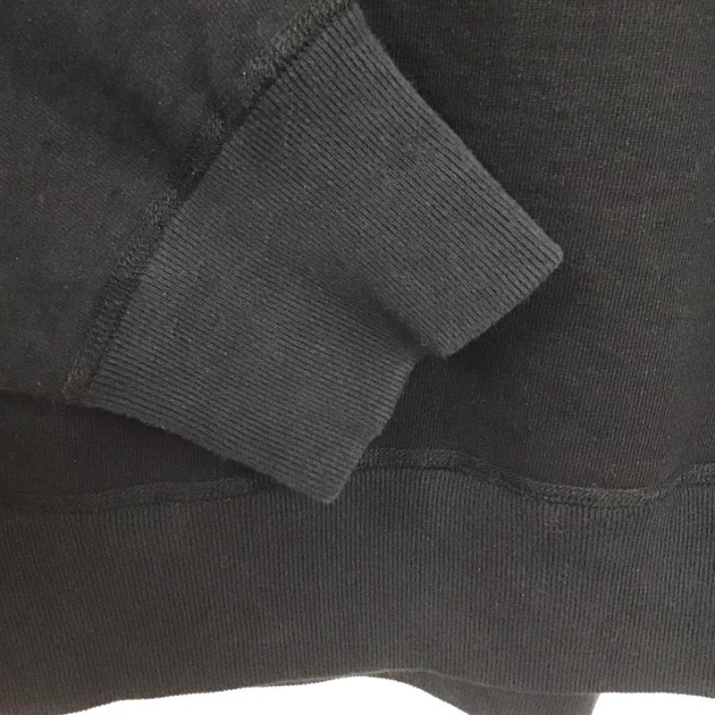 エーライフ ALIFE パーカー 長袖 長袖パーカー プルオーバーパーカー スウェット L ロゴ、文字 黒 / ブラック /  メンズ USED 古着 中古 10146468