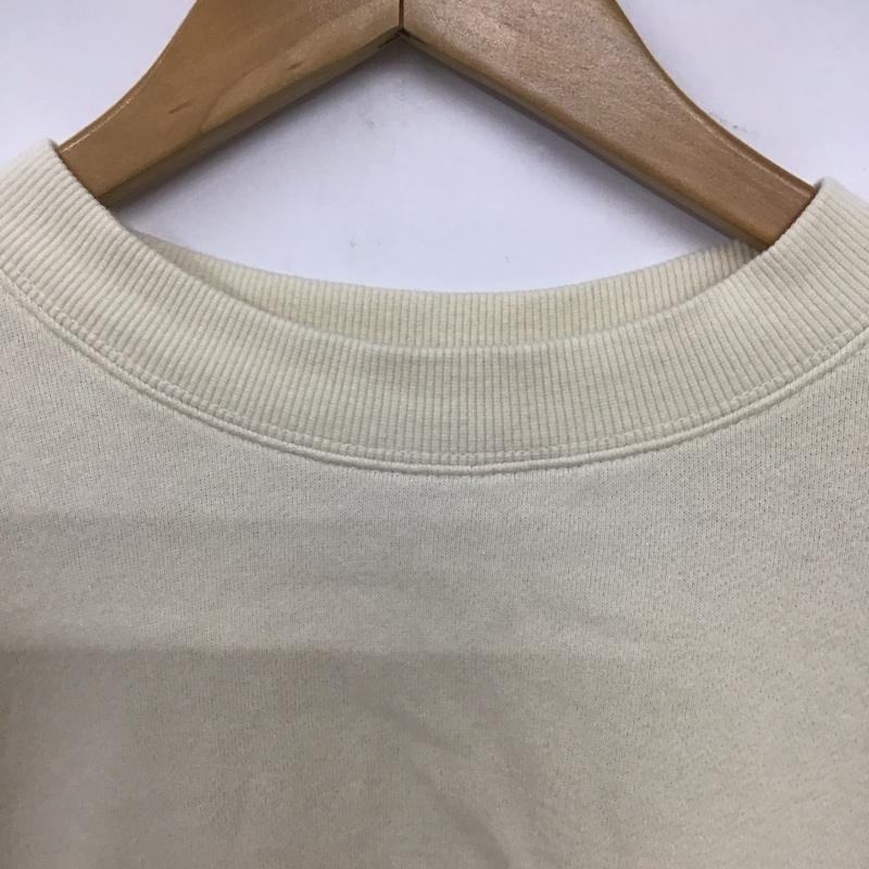ローリーズファーム LOWRYS FARM トレーナー 長袖 1 無地 オフホワイト / オフホワイト /  レディース USED 古着 中古 10141592