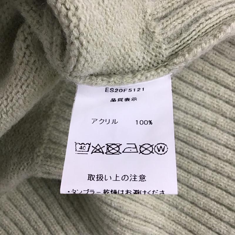 フィフス fifth ニット、セーター 長袖 無地 薄緑 / ライトグリーン /  レディース USED 古着 中古 10121351