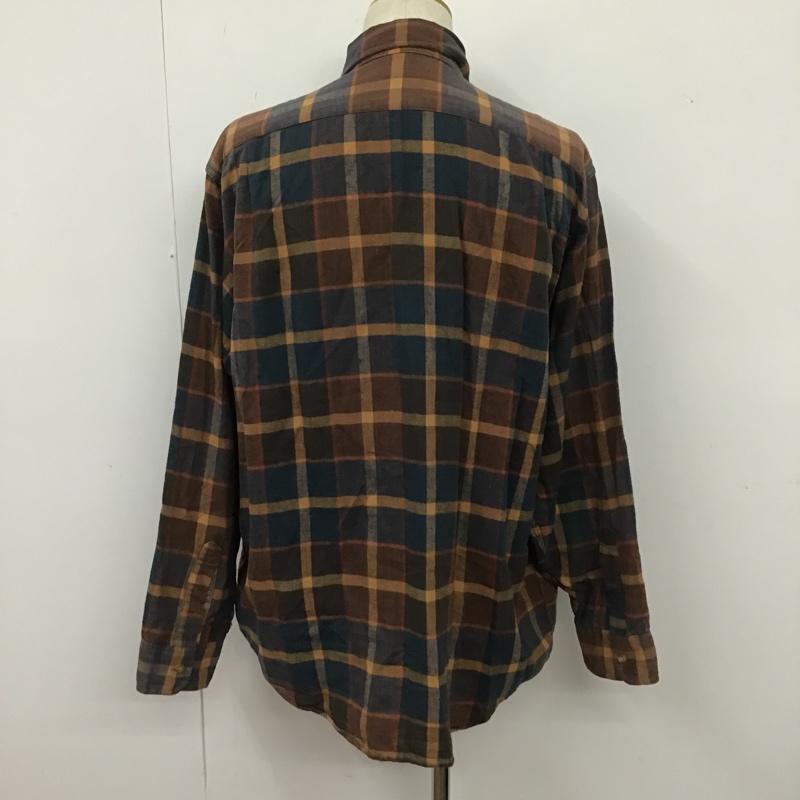 エルエルビーン L.L.Bean シャツ、ブラウス 長袖 チェックシャツ L チェック マルチカラー / マルチカラー /  メンズ USED 古着 中古 10106090