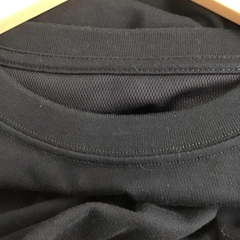 ニューエラ NEW ERA カットソー 長袖 長袖カットソー プリントカットソー クルーネック XL ロゴ、文字 黒 / ブラック /  メンズ USED 古着 中古 10141669