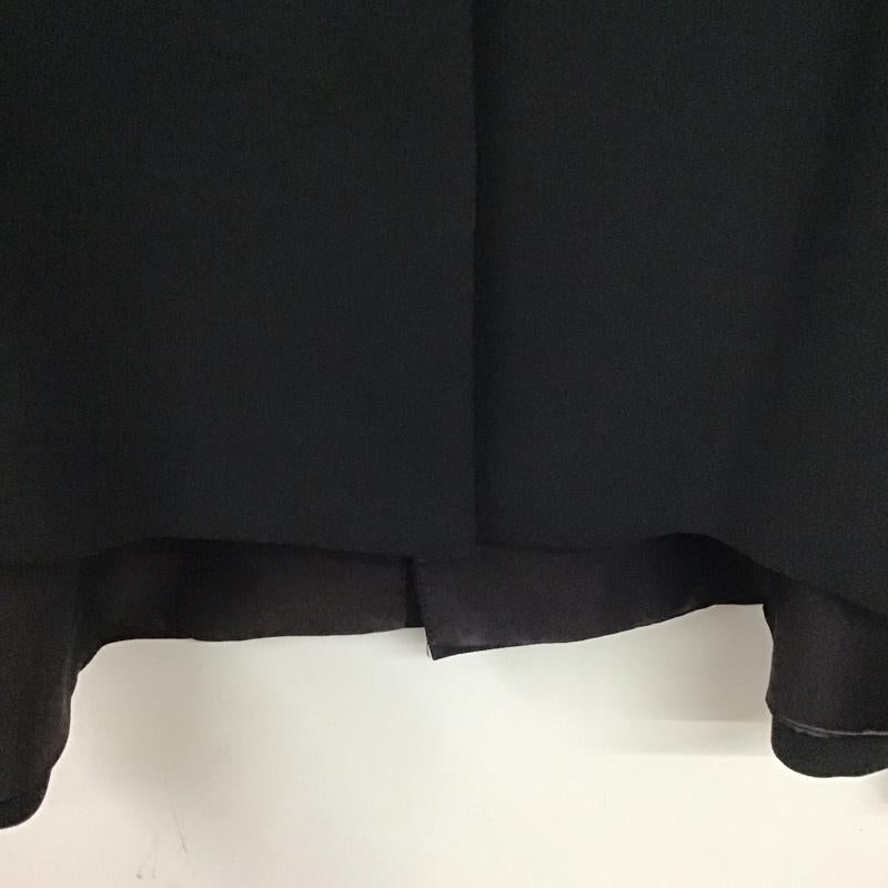 ザラ ZARA ベスト ベスト オーバーサイズベスト ノースリーブカットソー 前ボタン L 無地 黒 / ブラック /  レディース USED 古着 中古 10136750