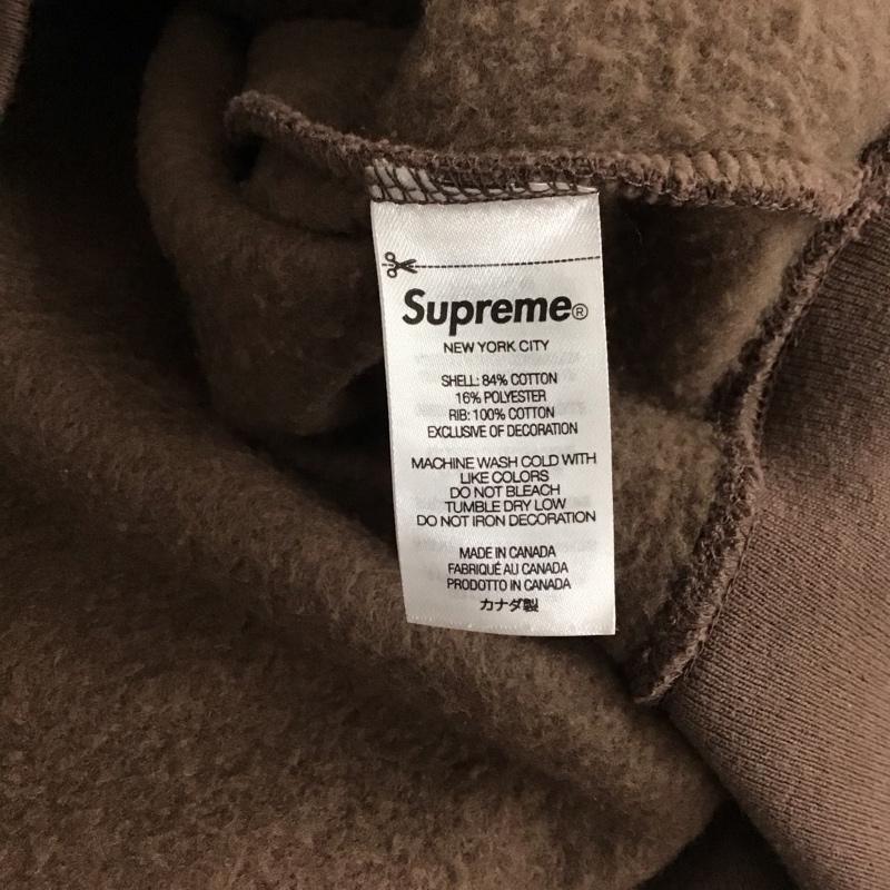 シュプリーム Supreme トレーナー 長袖 22AW BoxLogoCrewneck スウェット L ロゴ、文字 茶 / ブラウン /  メンズ USED 古着 中古 10147327