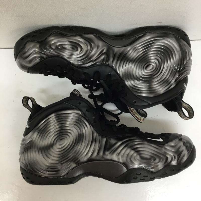ナイキ NIKE スニーカー スニーカー COMME des GARCONS HOMME PLUS Air Foamposite One Olympic DJ7952-002 26.0cm ロゴ、文字 黒 / ブラック / X 銀 / シルバー /  メンズ USED 古着 中古 10143469