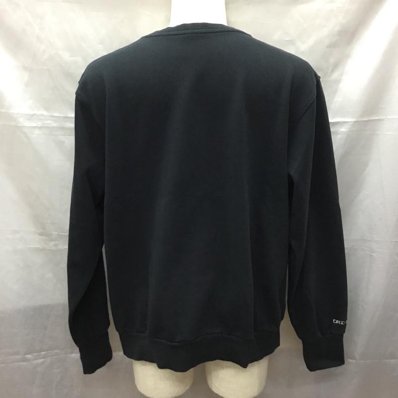 ナイキ NIKE トレーナー 長袖 dh2850-010 スタンダードイシュークルースウェットシャツ 長袖トレーナー クルーネックカットソー XL ロゴ、文字 紺 / ネイビー /  メンズ USED 古着 中古 10112460