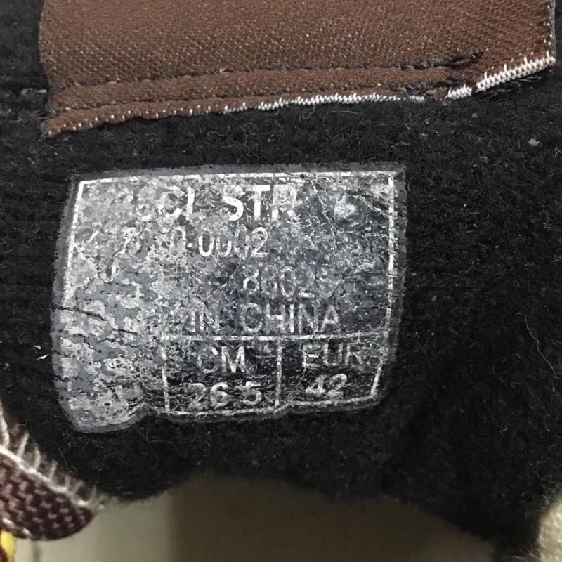 バンズ VANS スニーカー スニーカー レザー 26.5cm ハイカット 26.5cm 無地 茶 / ブラウン /  メンズ USED 古着 中古 10106027
