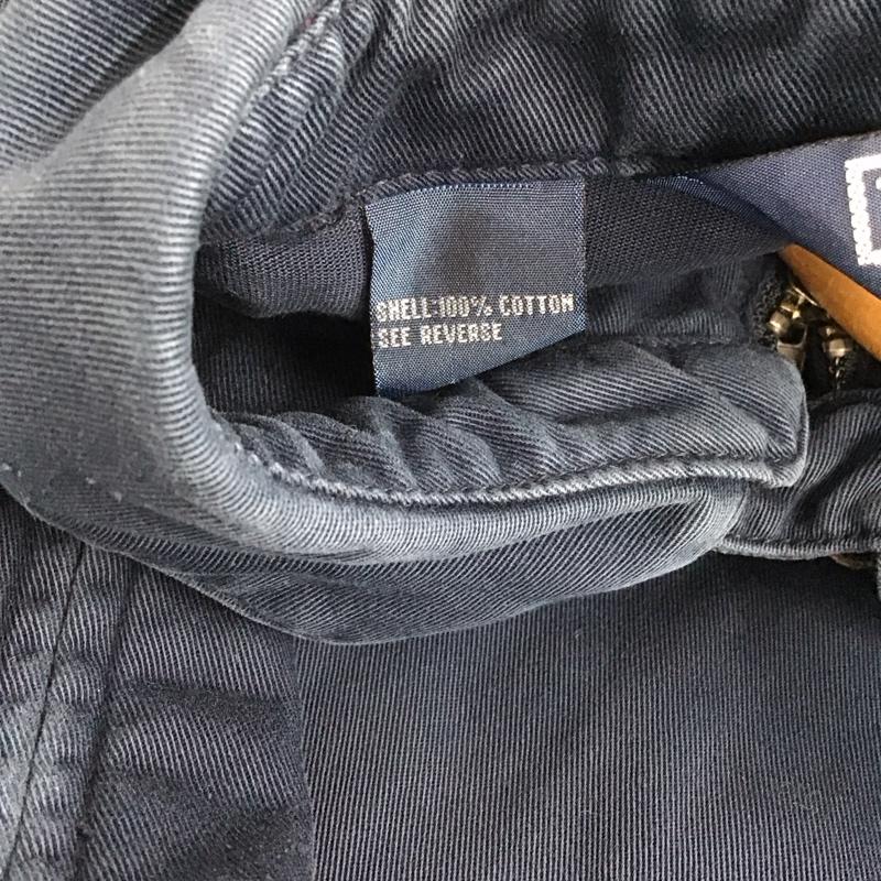 ポロバイラルフローレン Polo by RALPH LAUREN ジャケット、上着 ジャンパー、ブルゾン ジップアップジャケット アウター 古着 L ロゴ、文字 紺 / ネイビー /  メンズ USED 古着 中古 10145554
