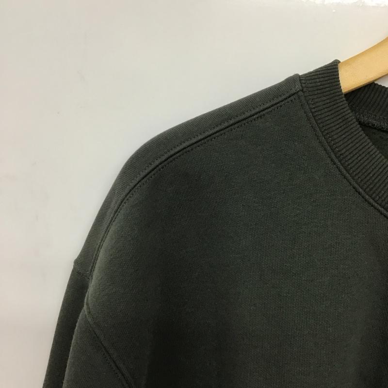 カーハート Carhartt トレーナー 長袖 長袖トレーナー スウェット クルーネック プルオーバー XL ロゴ、文字 カーキ / カーキ /  メンズ USED 古着 中古 10142987