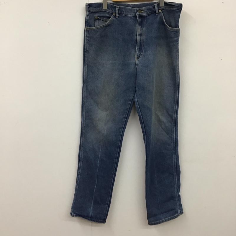 リー Lee パンツ デニム、ジーンズ 40インチ 無地 水色 / ライトブルー /  メンズ USED 古着 中古 10117154