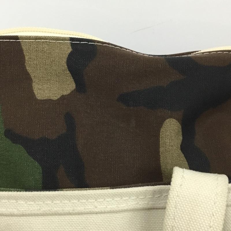 エルエルビーン L.L.Bean トートバッグ トートバッグ 112644 ジップトップ BOAT AND TOTE キャンバス カモフラージュ柄・迷彩 マルチカラー / マルチカラー /  メンズ USED 古着 中古 10145858