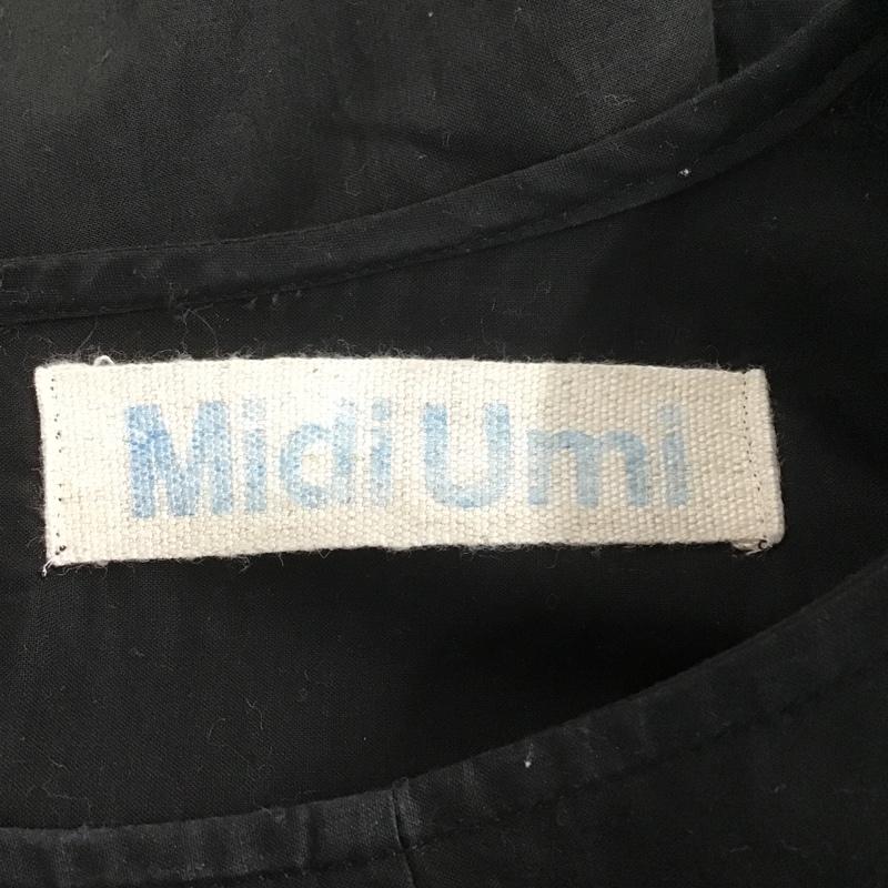 ミディウミ MidiUmi ワンピース ロングスカート 無地 黒 / ブラック /  レディース USED 古着 中古 10106141