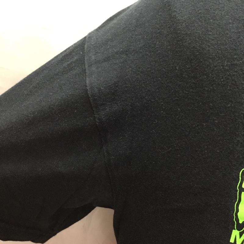 マジカルモッシュミスフィッツ MxMxM Tシャツ 半袖 クルーネック プリント スケボー ドクロ PUNK LOID L ロゴ、文字 黒 / ブラック /  メンズ USED 古着 中古 10119809